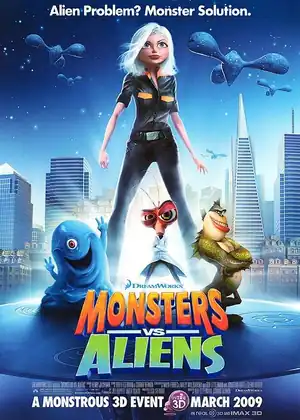 فيلم الوحوش ضد الفضائيين