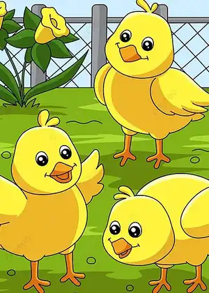 الكتاكيت الصغيره