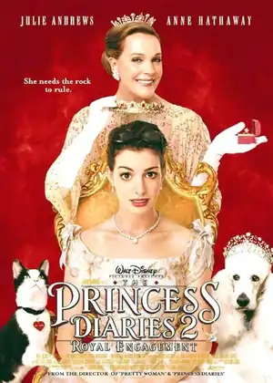 فيلم يوميات الاميره 2: الخطبه الملكيه مترجم اون لاين